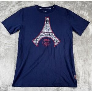 Paris Saint-Germain‎ Messi T-Shirt Mens Small Navy Blue Excellent PSG 30 Graphic